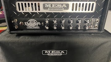 Mesa Badlander 25w head direct and mic with a shure SM57
