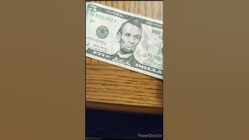 Showing You A 2017 $5 Trinary Note #money #rare #coin #currency #old