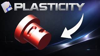 Rowki na wałku w Plasticity — szybki sposób z Revolve i Boolean!