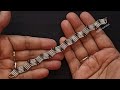 ⚜️ Gorgeous Bracelet with Bugle beads & Seed beads/How to make beaded Jewelry/Pulsera Tutorial diy