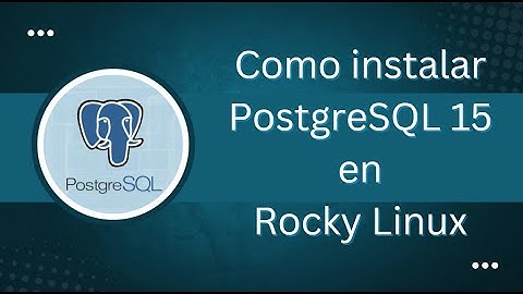 PostgreSQL 15 desde cero en Linux | Instalación, usuarios, bases de datos paso a paso #database