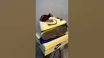 Travis Scott Jordan 1 "Reverse Mocha"🌵🌵 #shorts