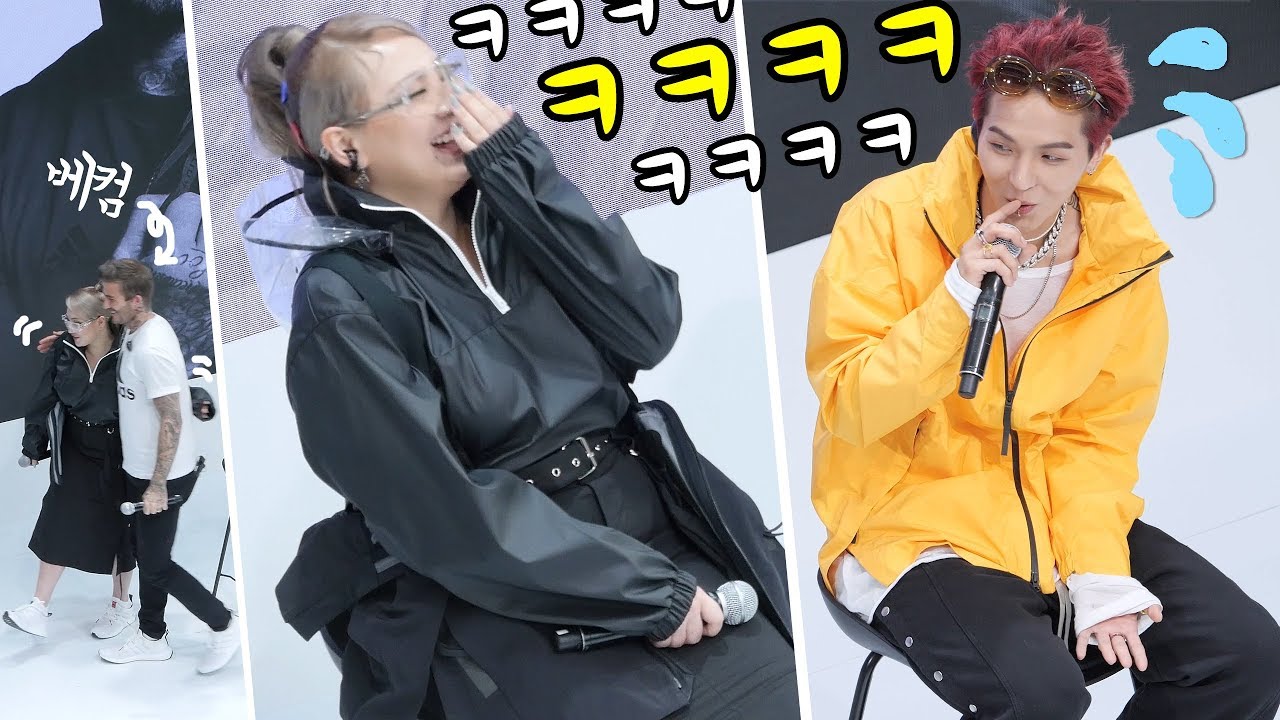 [ENG] 친구 송민호 땜에 빵터진 씨엘 CL's reaction, MINO talk : Edited Fancam : 아디다스 70주년 행사 : 영등포 타임스퀘어 191009