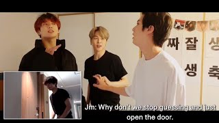 [Fake Sub] #9 (ENG/ROM) Seokjin’s Birthday, Taekook, Yoonmin & Namjin ft Hobi