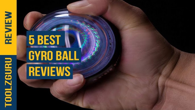 Powerful Hand and Forearm Trainer - Gyro Ball with Autostart Technolog –  FinFitness