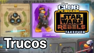 ¡Trucos de la Fiesta de Star Wars en Club Penguin! - 2015