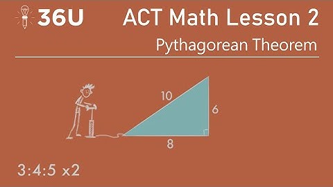 36U ACT Math - Pythagorean Theorem