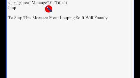 DjzScripting - Never Ending .VBS Message