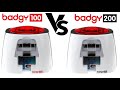 Badgy 100 Vs Badgy 200 Impresora de Credenciales de PVC Gafetes e Identificaciones B22U0000RS