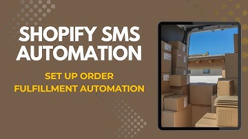 How to Automate Order Fulfillment SMS Notifications in Shopify with Mercuri CX