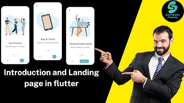 Landing page  in flutter mobile app | Onboarding Screen | Introduction Screen
