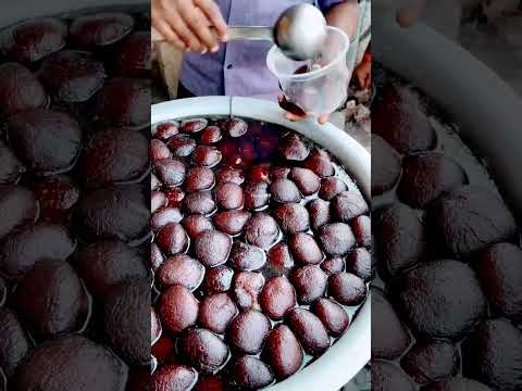 10 क 1000 Gulab Jamun Sweets Desserts Indian Street Food Food Vlogs India Viral Shorts