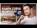 ARCHICAD - UMA ESTRATÉGIA DIFERENTE PARA MODELAR RAMPAS CURVAS