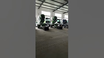 self loading concrete mixer truck