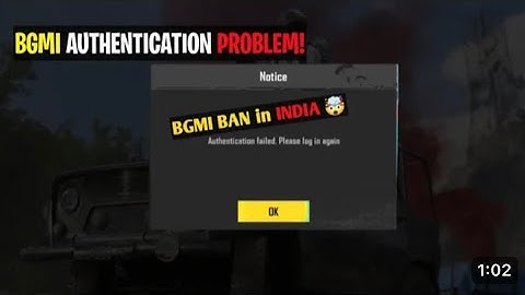 🤯BGMI LOGIN PROBLEM TODAY💔Bgmi Server Down for Bgmi Server Authentication Error |BGMI Login Failed