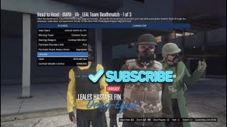 {LEAL} vs {BWN1} Gta online {AWNL} R.Q