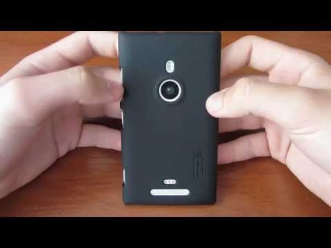 Чехол Nilkin на Nokia Lumia 925 black