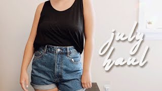 Everything I Bought In July Summer Try On Haul