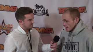 Famous Paul Douglas Post-Fight Interview BAMMA 17 Wealth