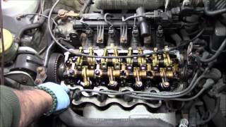 Replacing The Valve Cover Gasket On A 2001 Hyundai Accent 1.5 Liter 4 Cylinder Engine