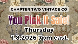 YOU PICK IT SALE ! LIVE 🔴