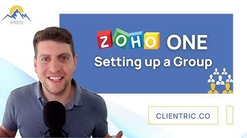Zoho One - Setting up a Group