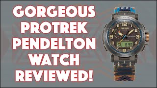 Casio ProTrek PRG601-PE5 Pendelton Outdoors Watch -- DEMO & REVIEW