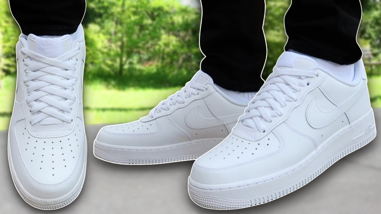 How To Diamond Lace Nike Air Force 1s | Featuring ‘AF1 Lows’ (BEST WAY ...