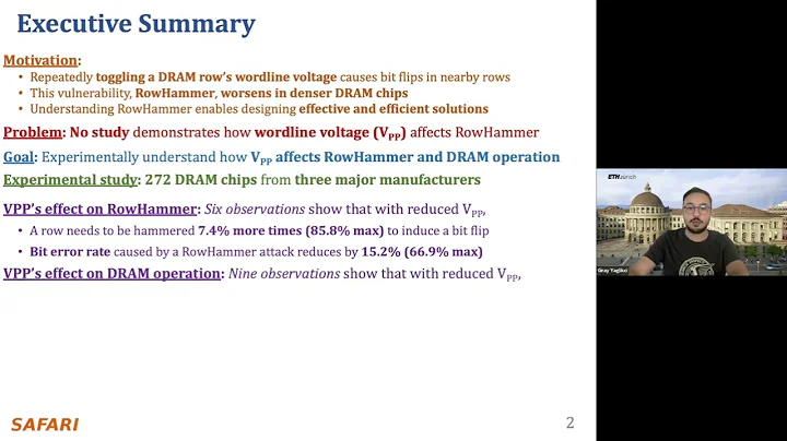 Understanding RowHammer Under Reduced Wordline Vol...