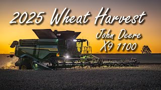 2025 Wheat Harvest with John Deere X9 1100 in New Zealand