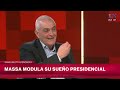 Massa modula su sueño presidencial; Daniel Bilotta en Odisea Argentina