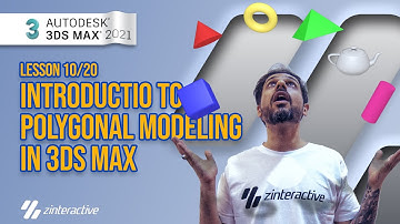 Introduction to Polygonal Modeling in 3DS Max | Lesson 10