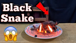 I made a black snake with sugar || চিনির কালো সাপ বানানো | 100% Real ?#youtubevideo