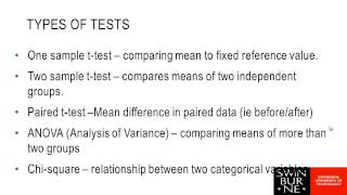 Week 7 - Statistical Inference