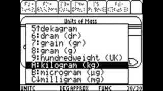 Step by Step Unit Converter (www.ti89.com) screenshot 5