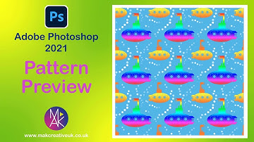 Repeat Patterns in Adobe Photoshop CC 2021 with New feature Pattern Preview (Surface Patterns)