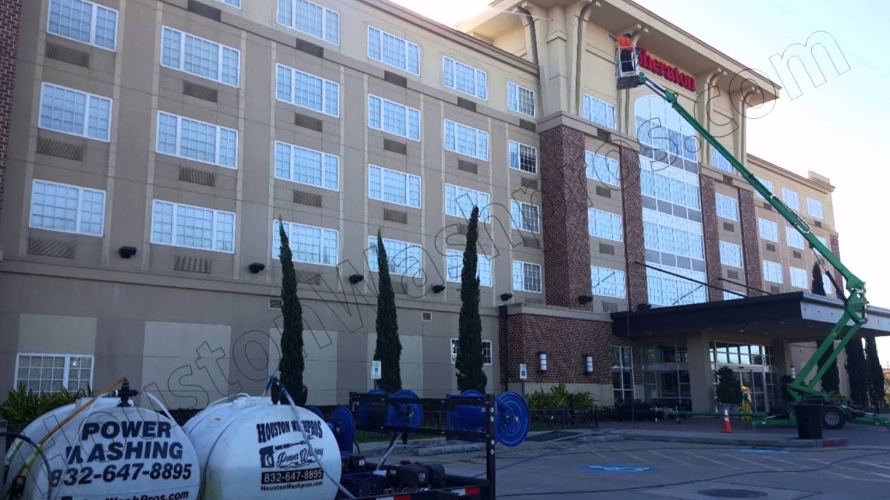 Pressure Washing Houston Buildings - HoustonWashpros.com