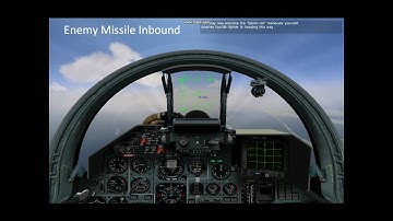 SU-27 Missile Evasion 1 - Barrel Roll