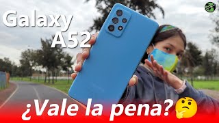 Experiencia de USO Galaxy A52 Review Español | Consume Global