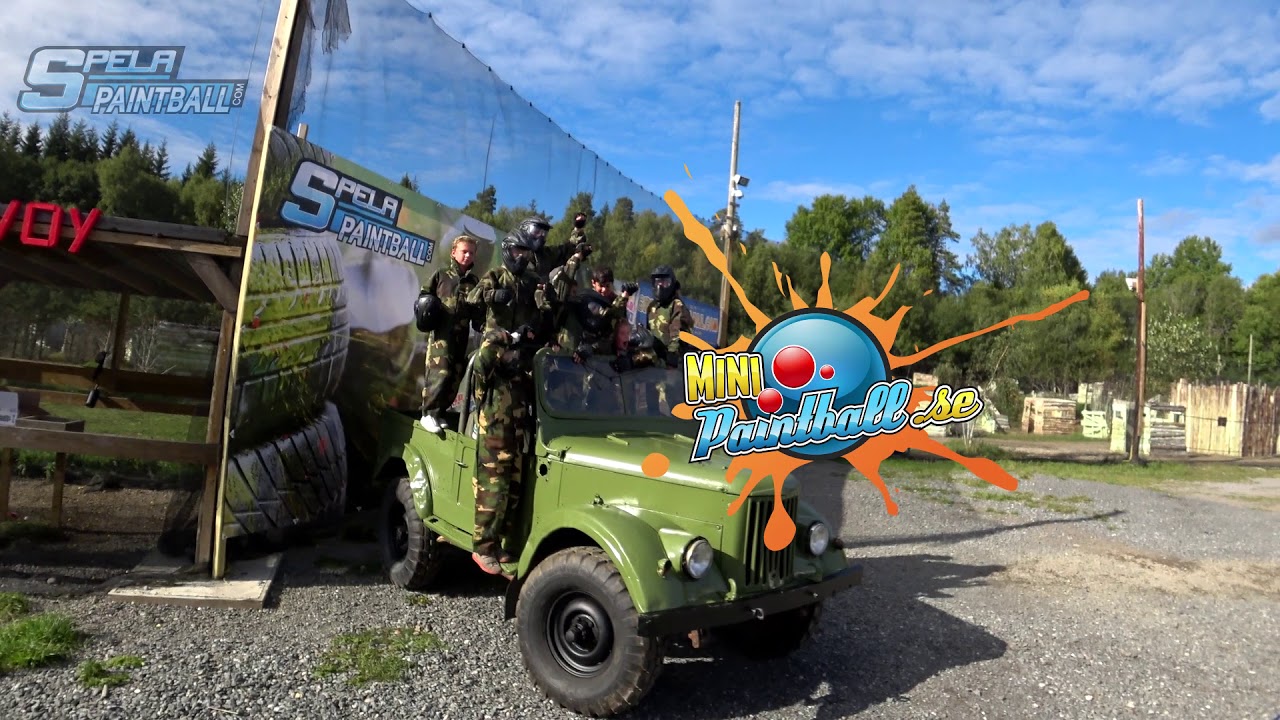 5.0 - Mix av Paintball spel i Jordbro