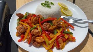 Mango Ginger Shrimp Stir Fry Recipe: Bursting with Flavor!