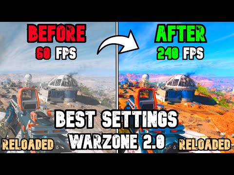 BEST PC Settings for Warzone 2 SEASON 5! (Optimize FPS u0026 Visibility) - ✅NEW UPDATE✅