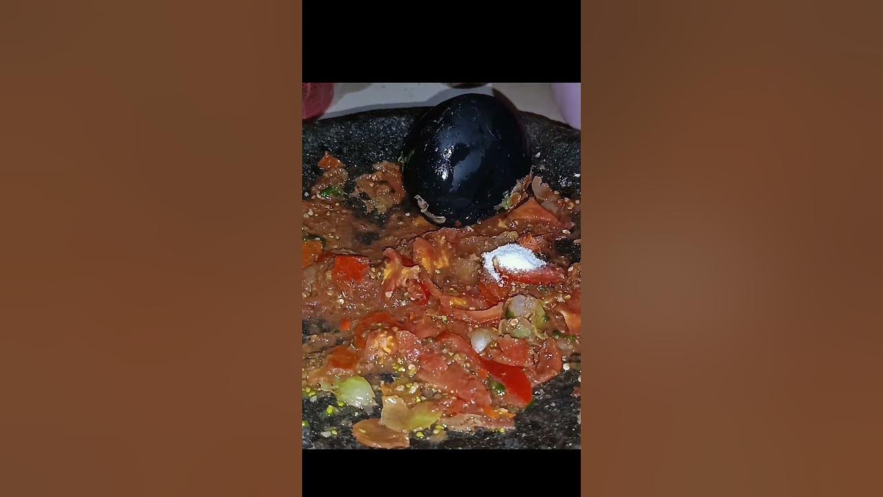 Masakan Sederhana Khas Sunda  || Sambel Mentah Lauk Ikan Asin Goreng dan Lalapan Mentah