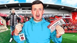 I Went Pitchside at Fleetwood vs Bristol Rovers 🤯