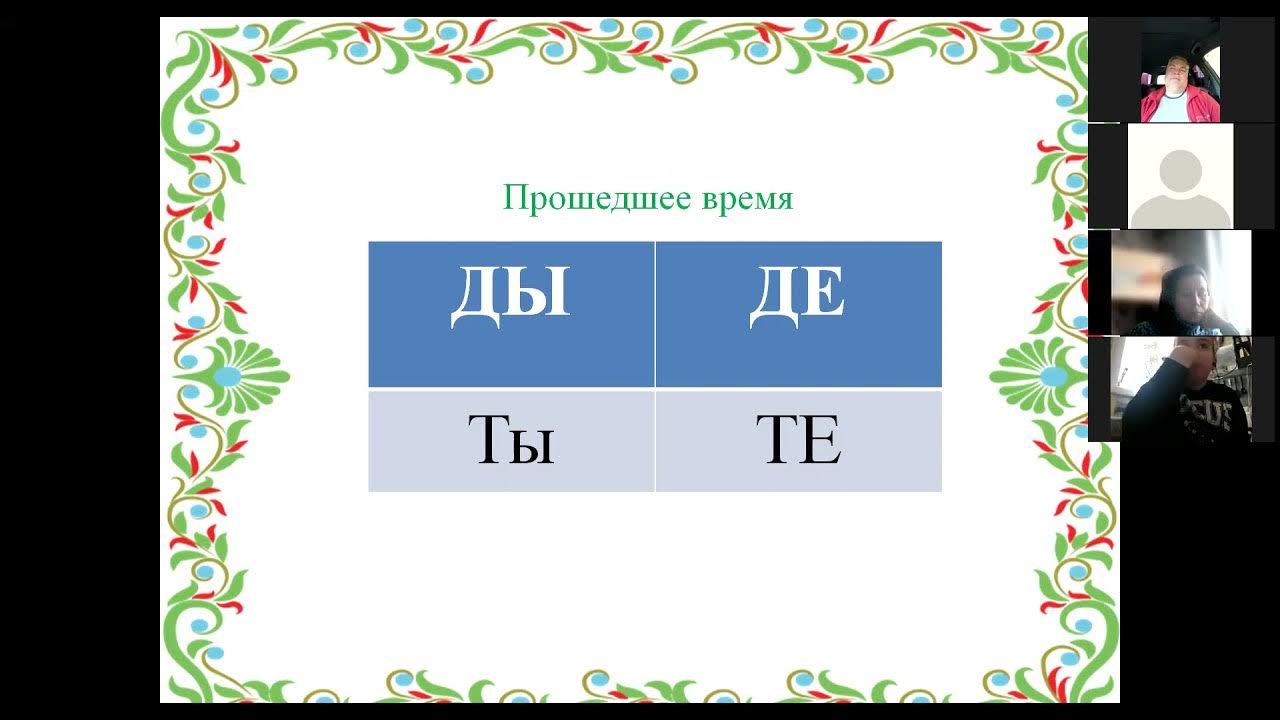 Татарский язык 8 класс
