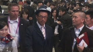 イチローらマリナーズ来日 大リーグ開幕戦に備え