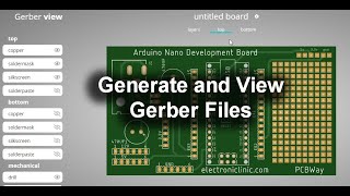 Generate PCB Gerber files using Eagle and Online Gerber Viewer by PCBWay,  Gerber files with Eagle screenshot 3