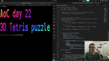 First 3D puzzle of this year: dropping bricks — Advent of Code 2023 day 22