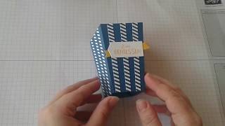Anleitung: Box mit der Thinlits-Form Popcorn-Verpackung
