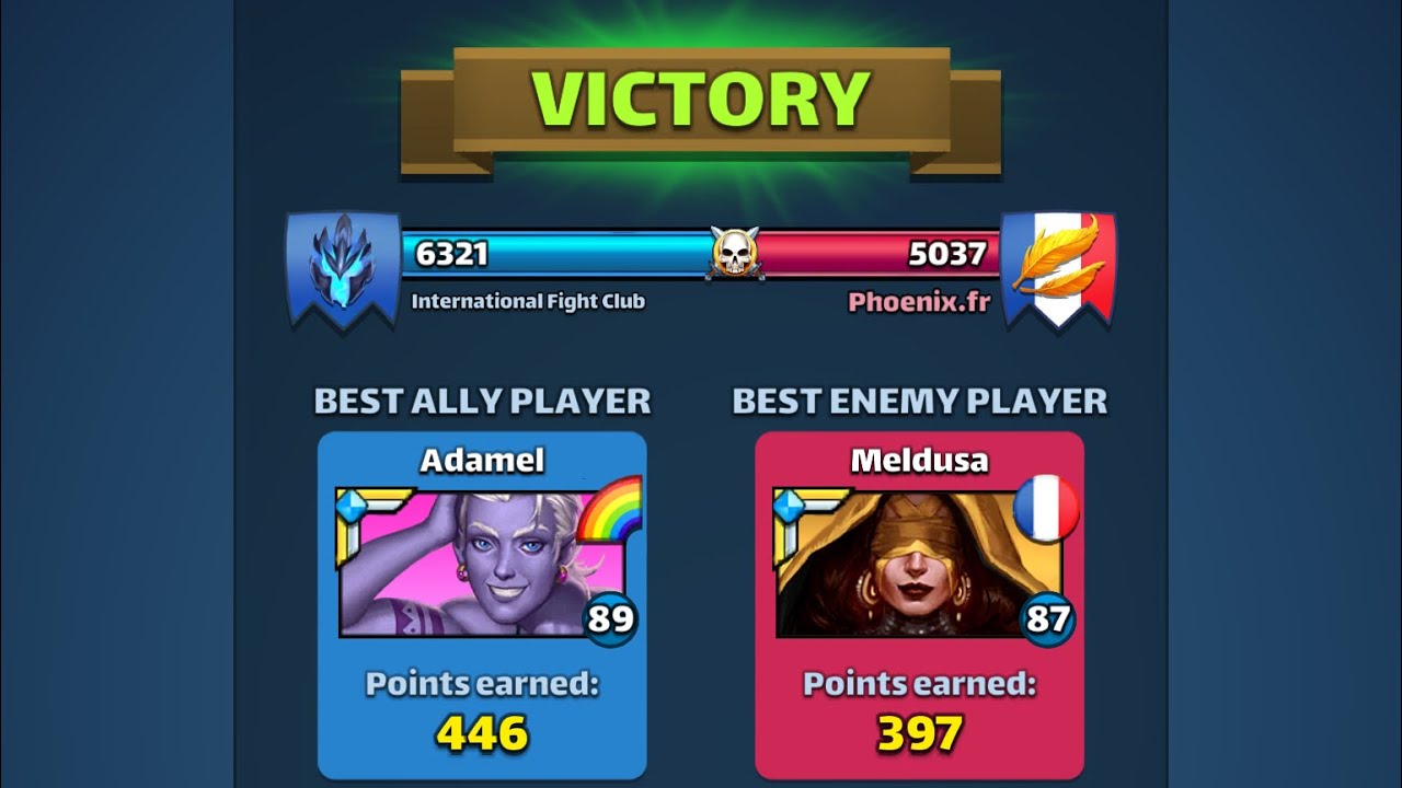 Empires & Puzzles IFC Minion War vs Phoenix.fr